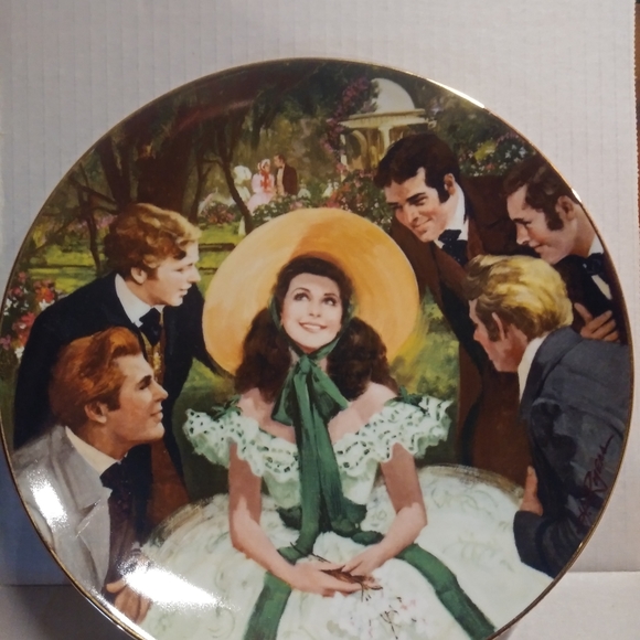 8 "Gone With The Wind," collection collectors plates - Picture 12 of 15